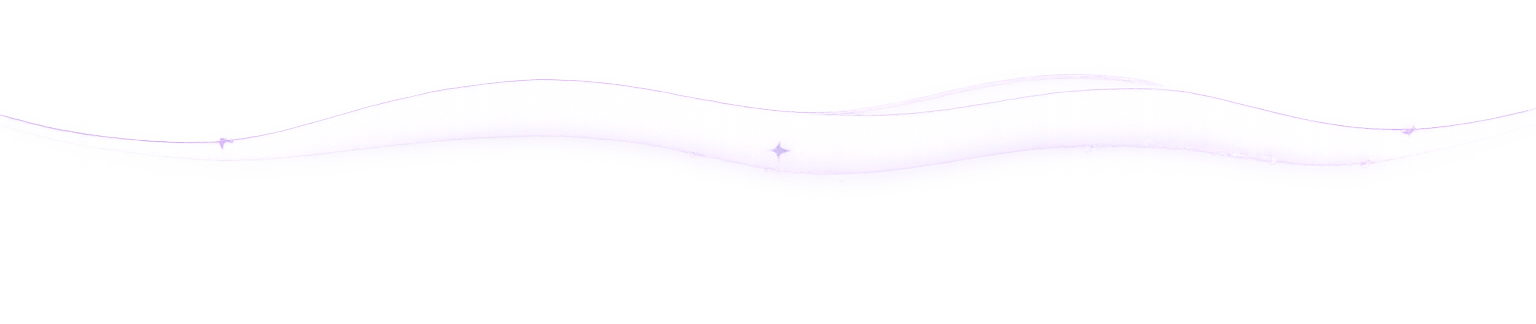Decorative fluid wave transition divider